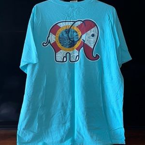 Live Oak Brand Comfort Colors Pocket T Shirt XL The Great State of Florida